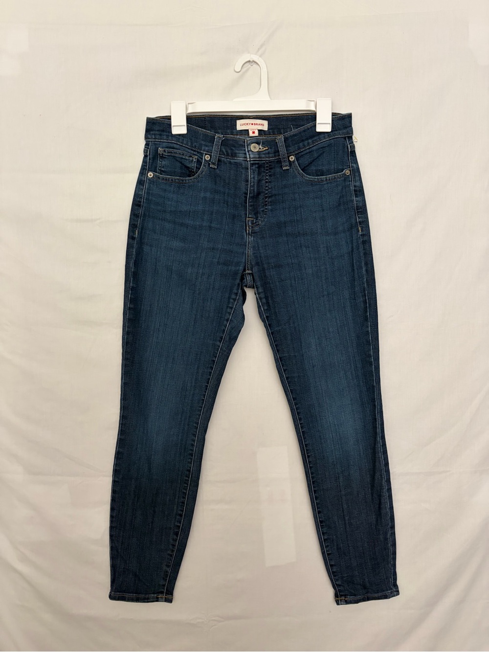 Lucky Brand Womens 8 / 29R Ava Mid Rise Skinny REPREVE Stretch Jeans(A987)